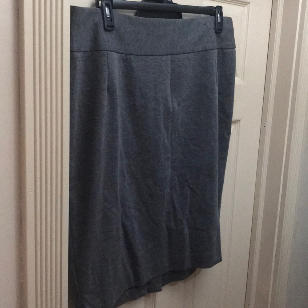 Dark gray skirt
